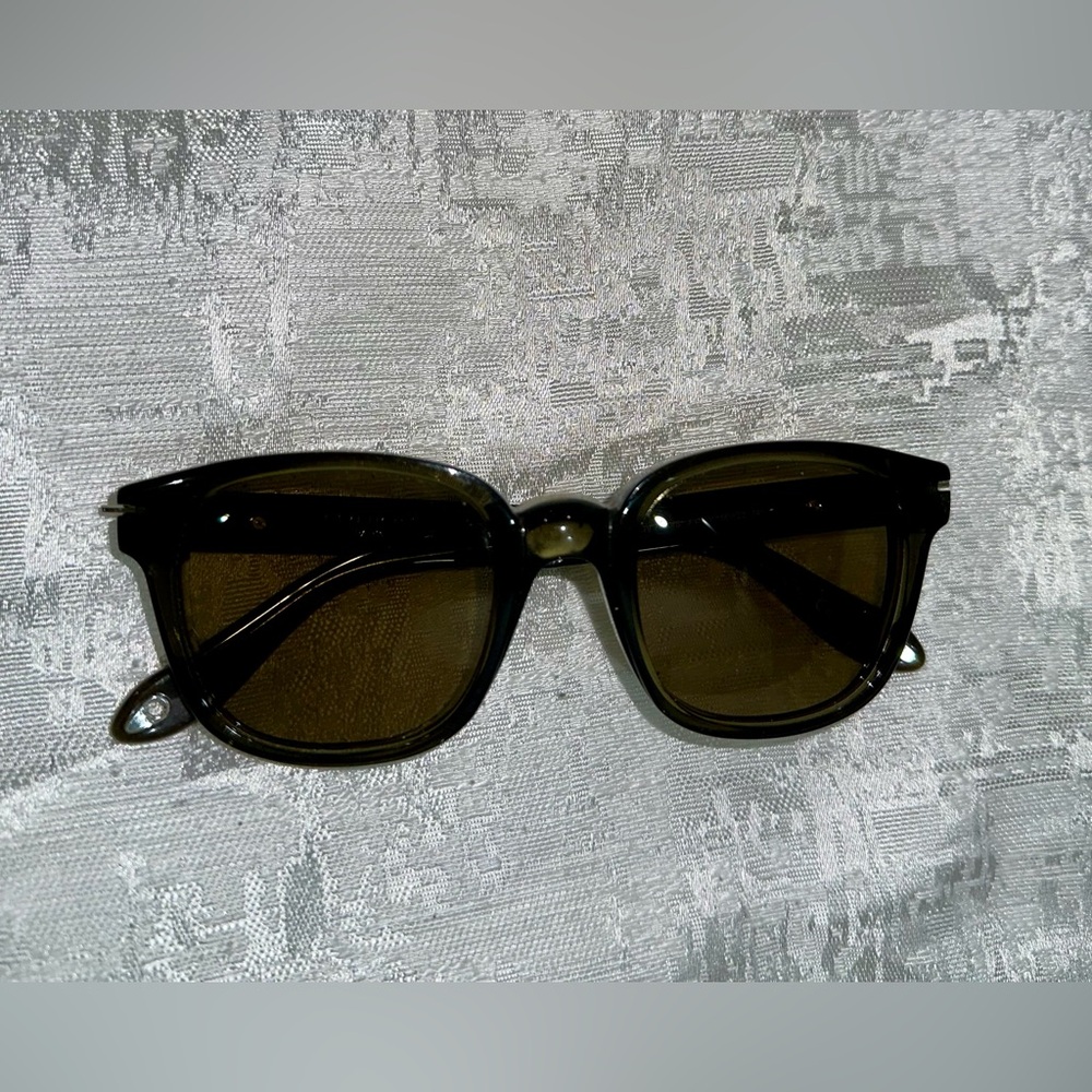 Givenchy Brown Rectangular Glasses Sleek Modern D… - image 1